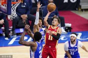 NBA直播- 特雷杨44分创纪录,老鹰客场掀翻雄鹿